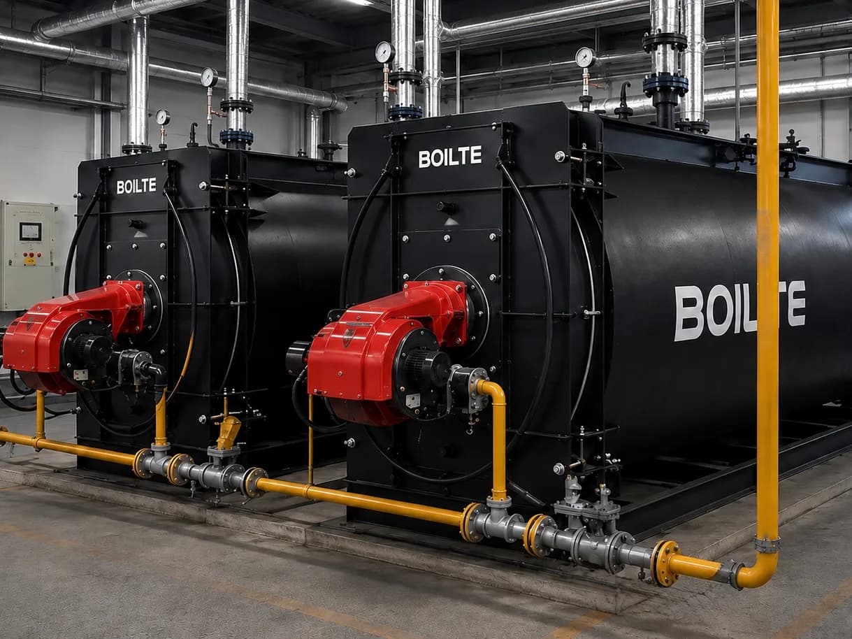 Газовая обвязка котлов с запорной арматурой